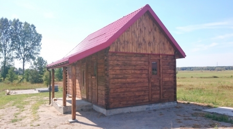 Projekt domu drewnianego z bala