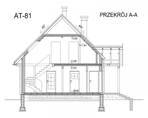 Przekroj A-A