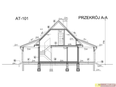 Przekrój A-A