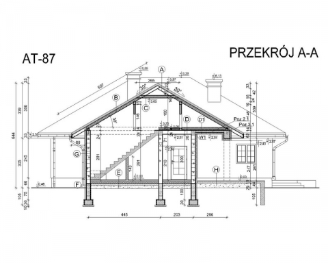 Przekrój A-A